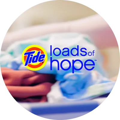 Tide detergent and laundry