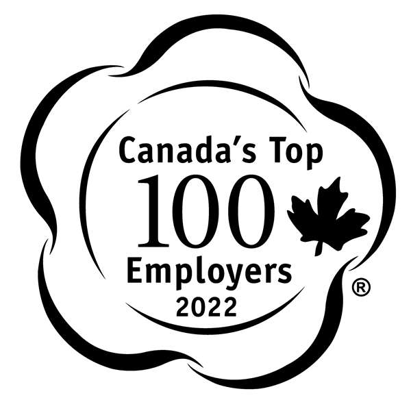 Canada's Top 100 Employers 2022 logo