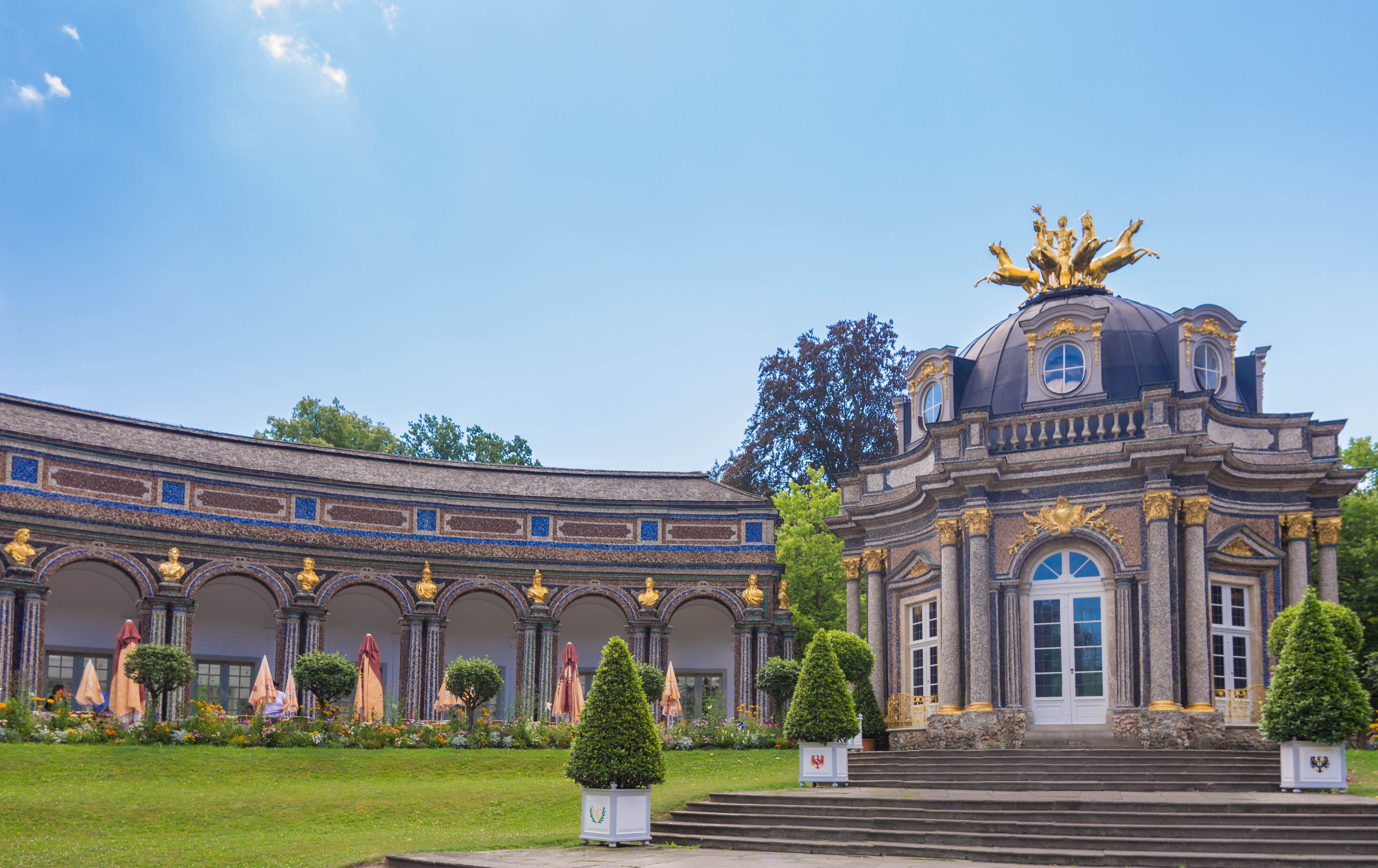Bayreuth - Ansicht Hermitage