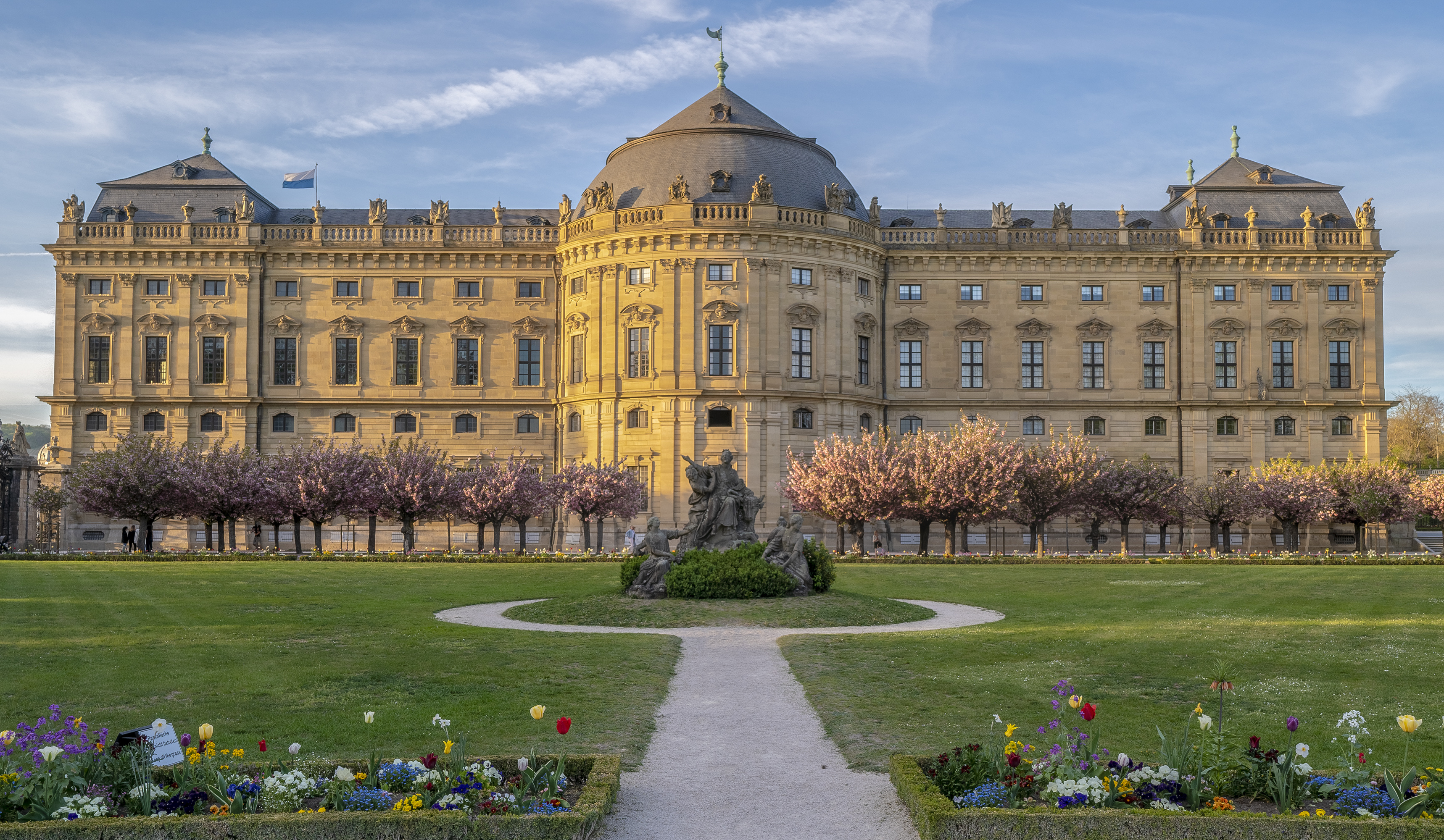 Würzburg - Ansicht Residenz Würzburg