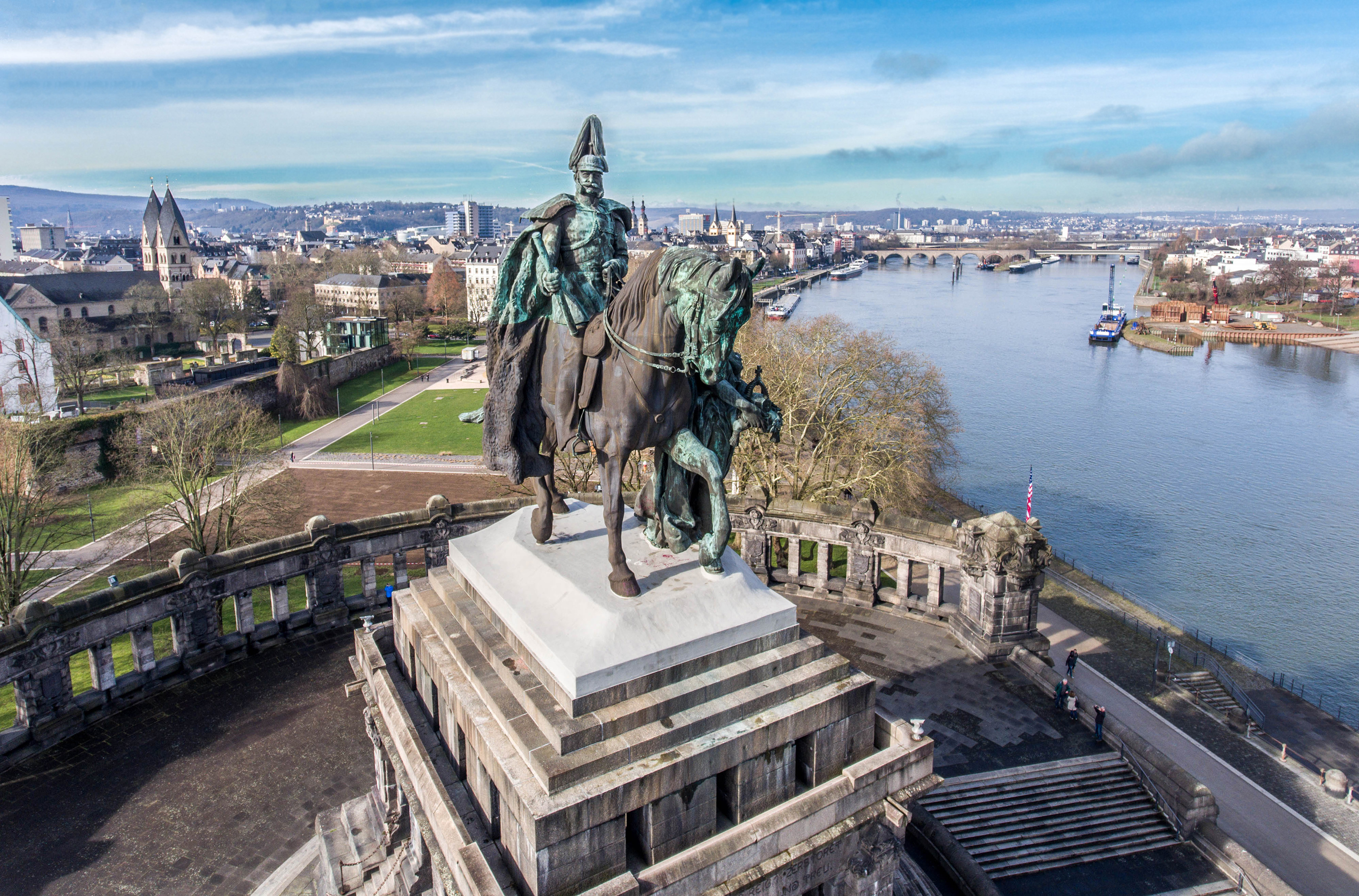 Koblenz - Kaiser Wilhelm Denkmal