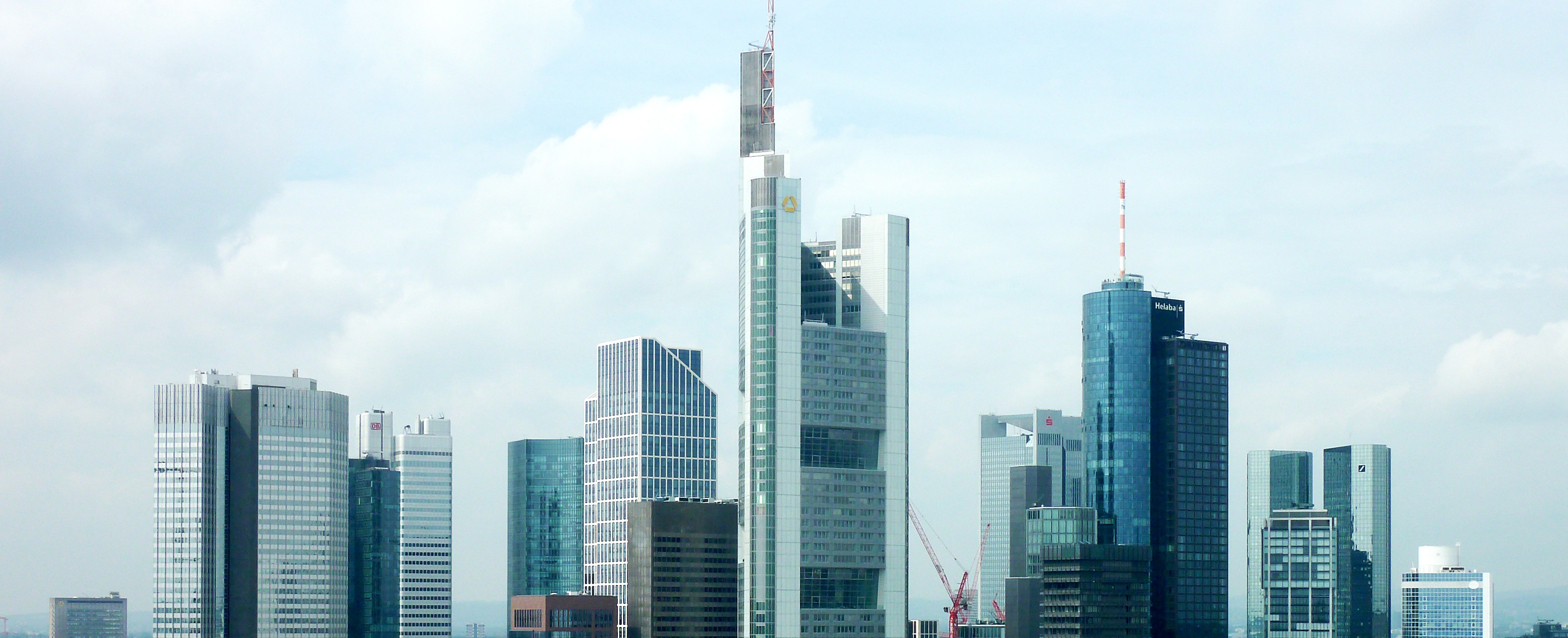 Frankfurt - Ansicht der Skyline
