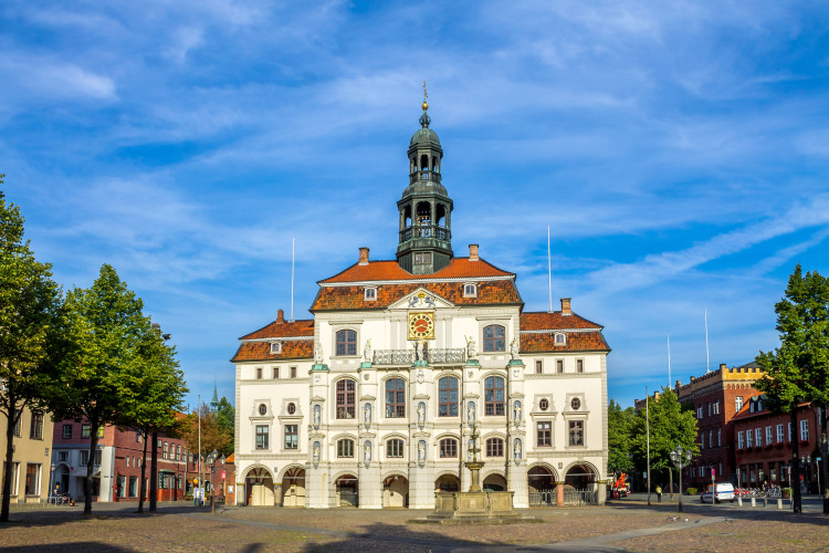 Lüneburg - Ansicht historisches Rathaus