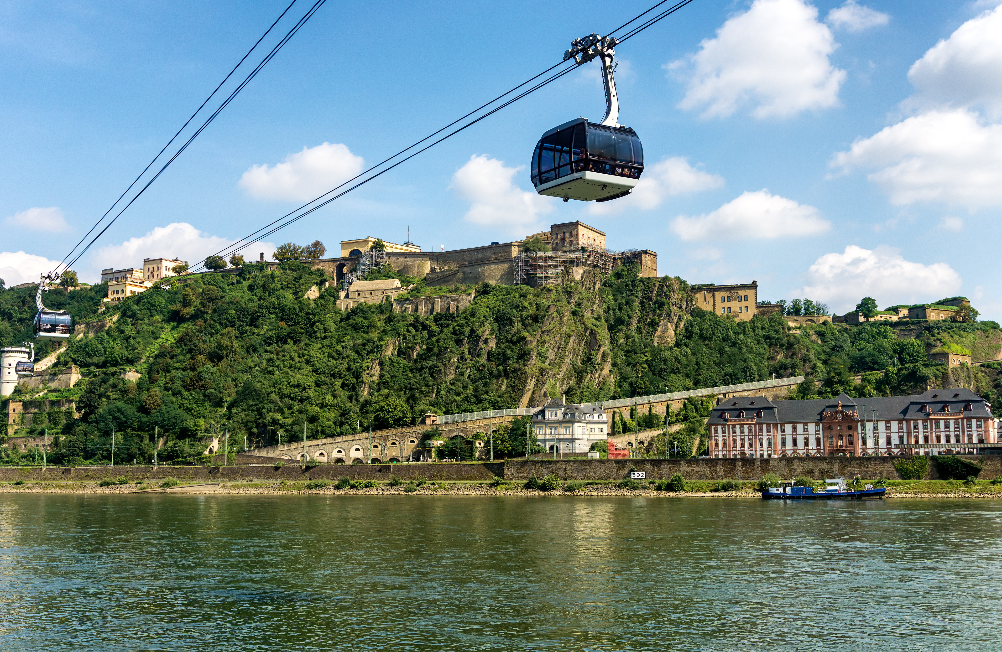 Koblenz - Ansicht Seilbahn