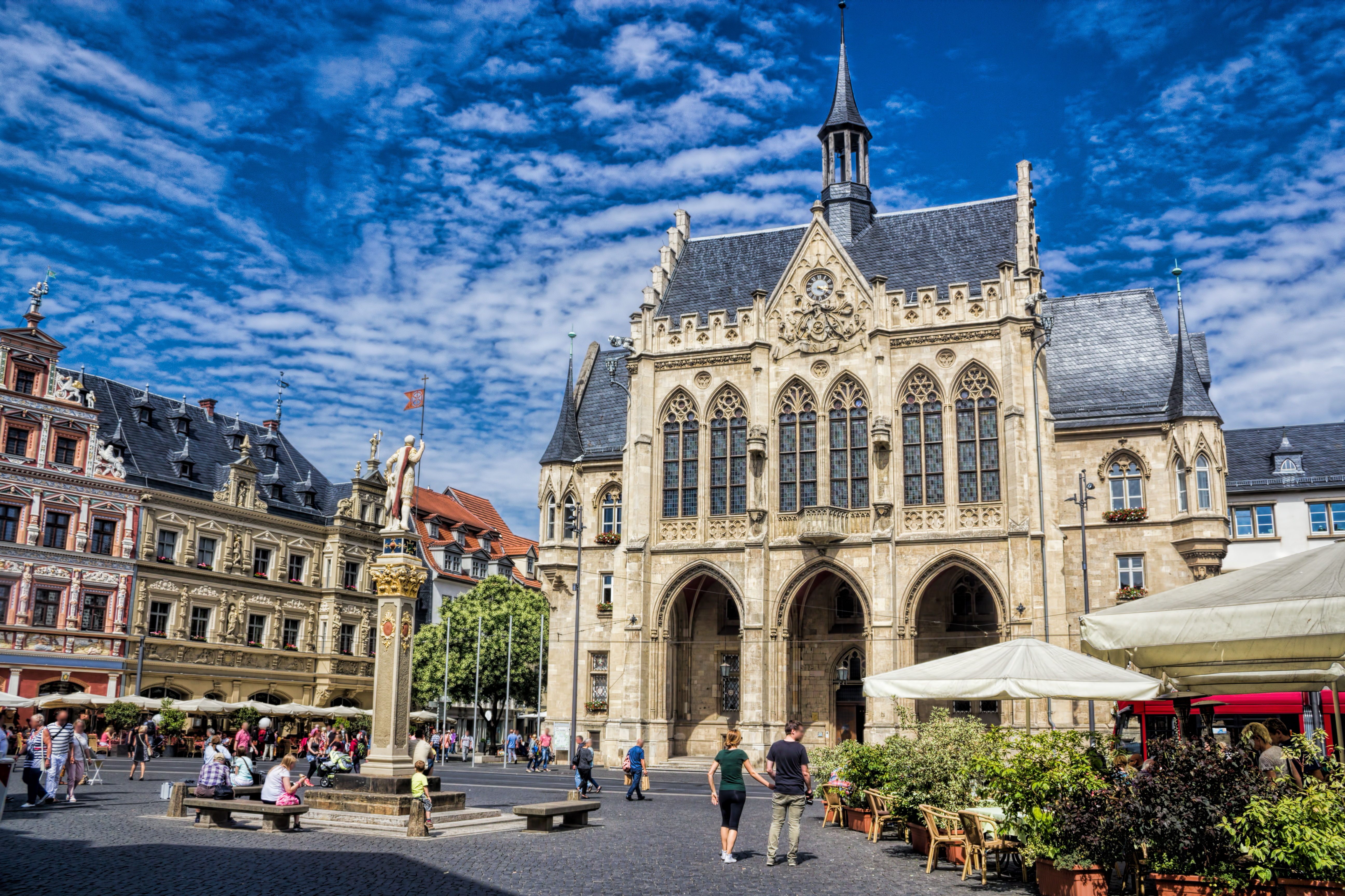 Erfurt - Rathaus Fischmarkt