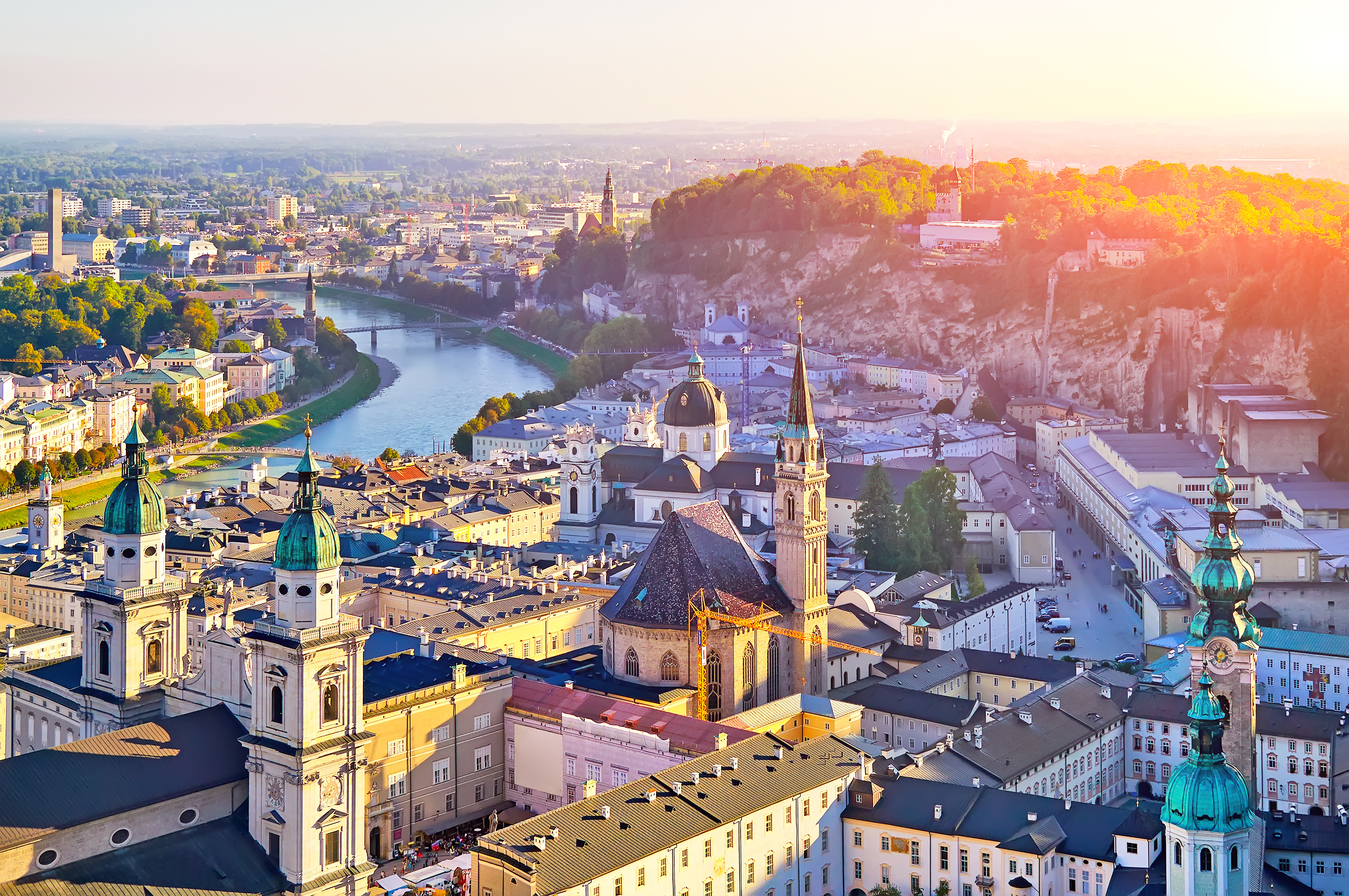 Ausflugsziel von Passau aus - Salzburg