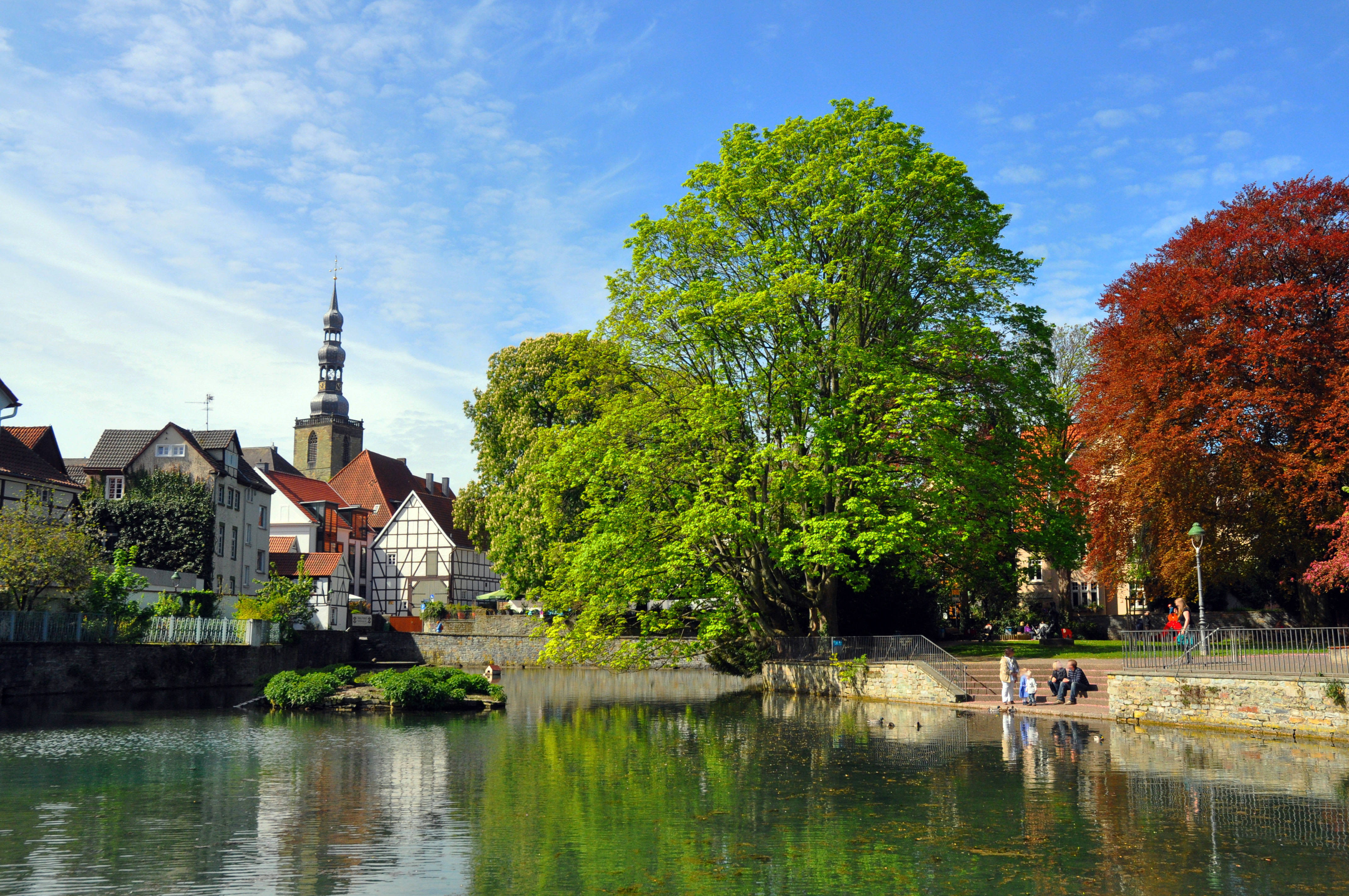 Ansicht der Stadt Soest 