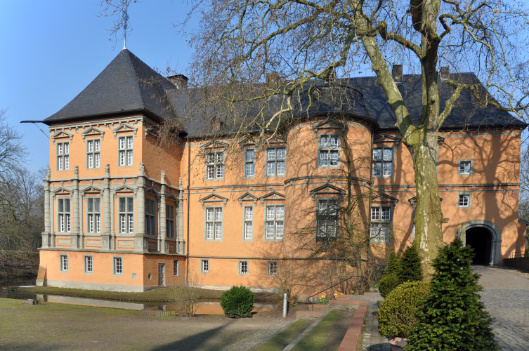 Mönchengladbach - Ansicht Schloss Rheydt