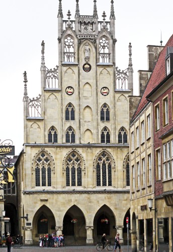 Münster - Ansicht historisches Rathaus