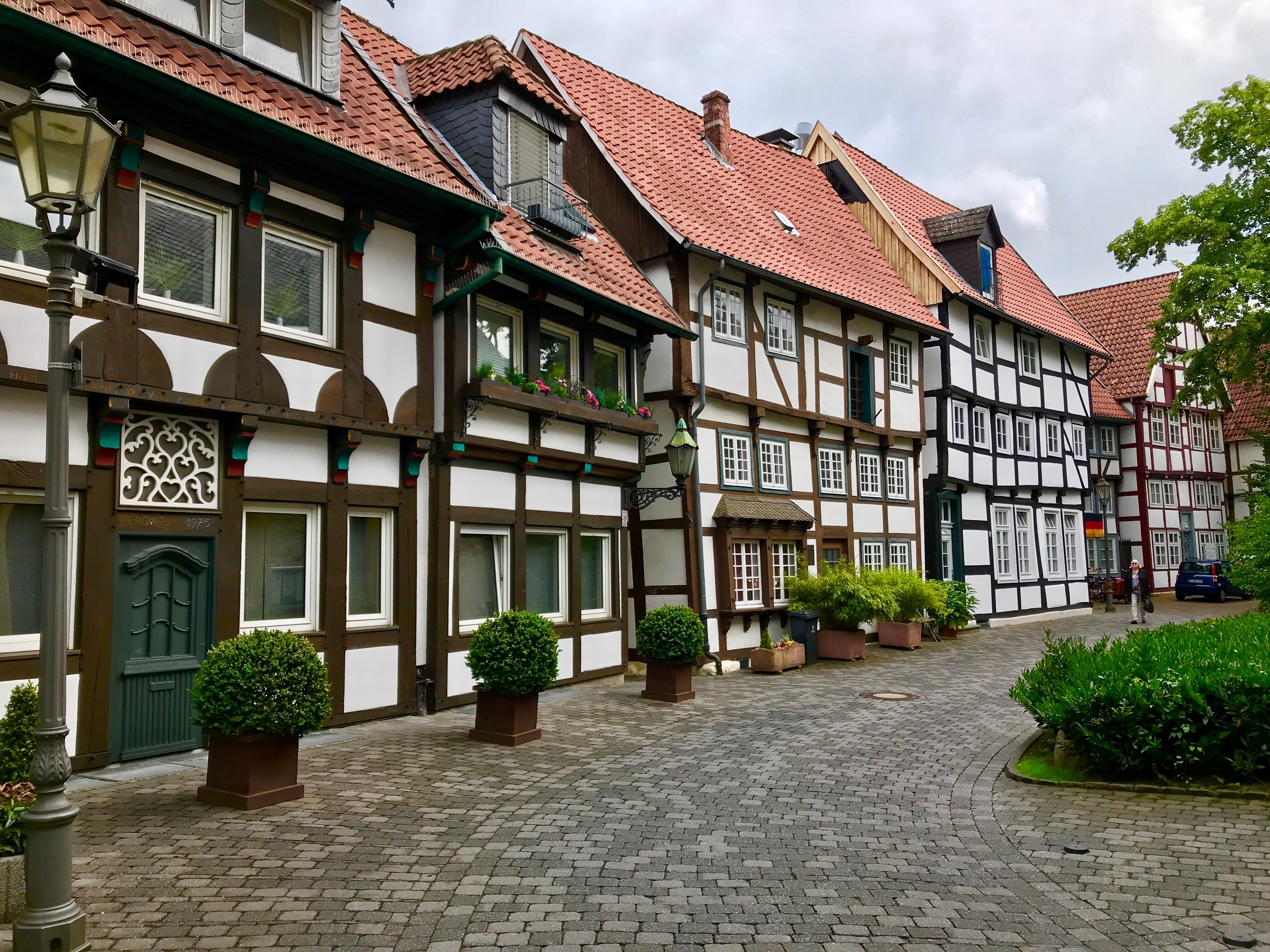 Gütersloh - Ansicht Häsuer historischer Stadtkern