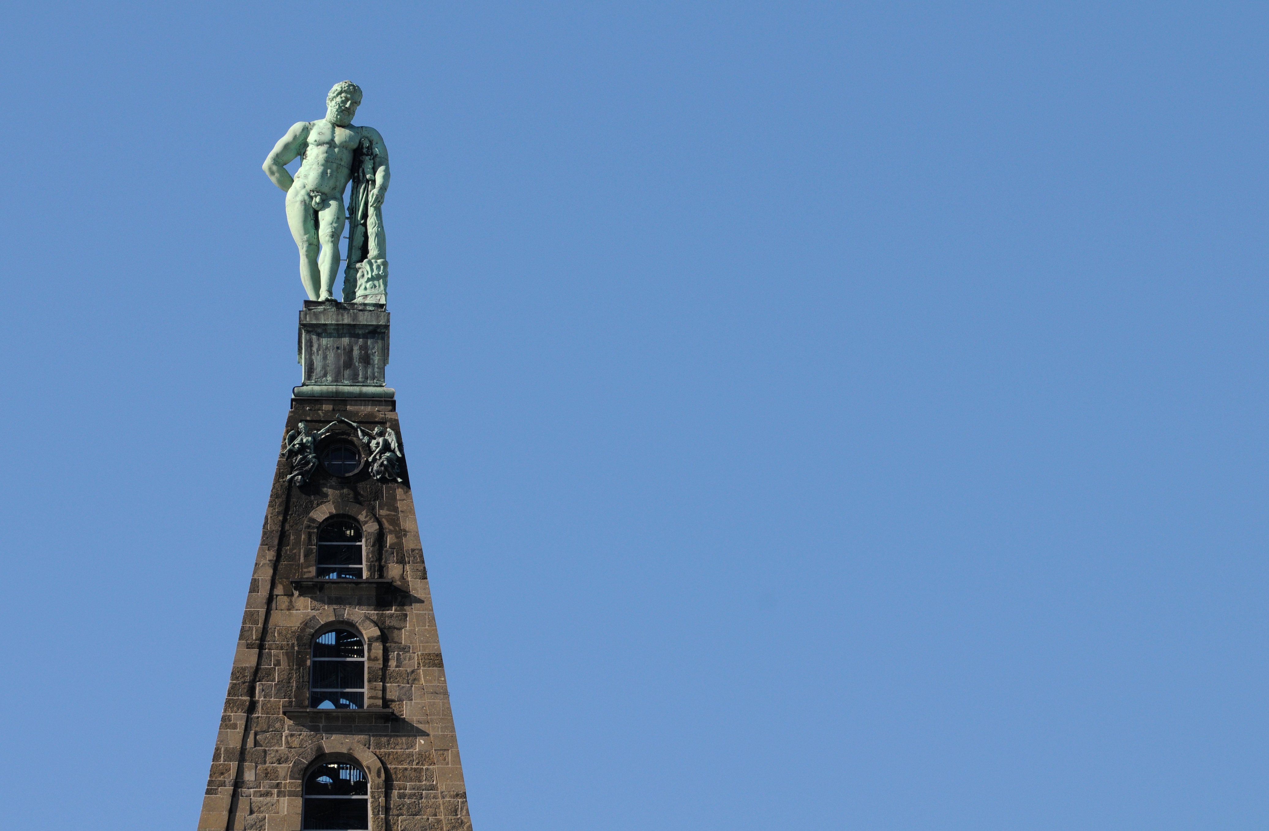 Kassel - Ansicht Herkulesstatue