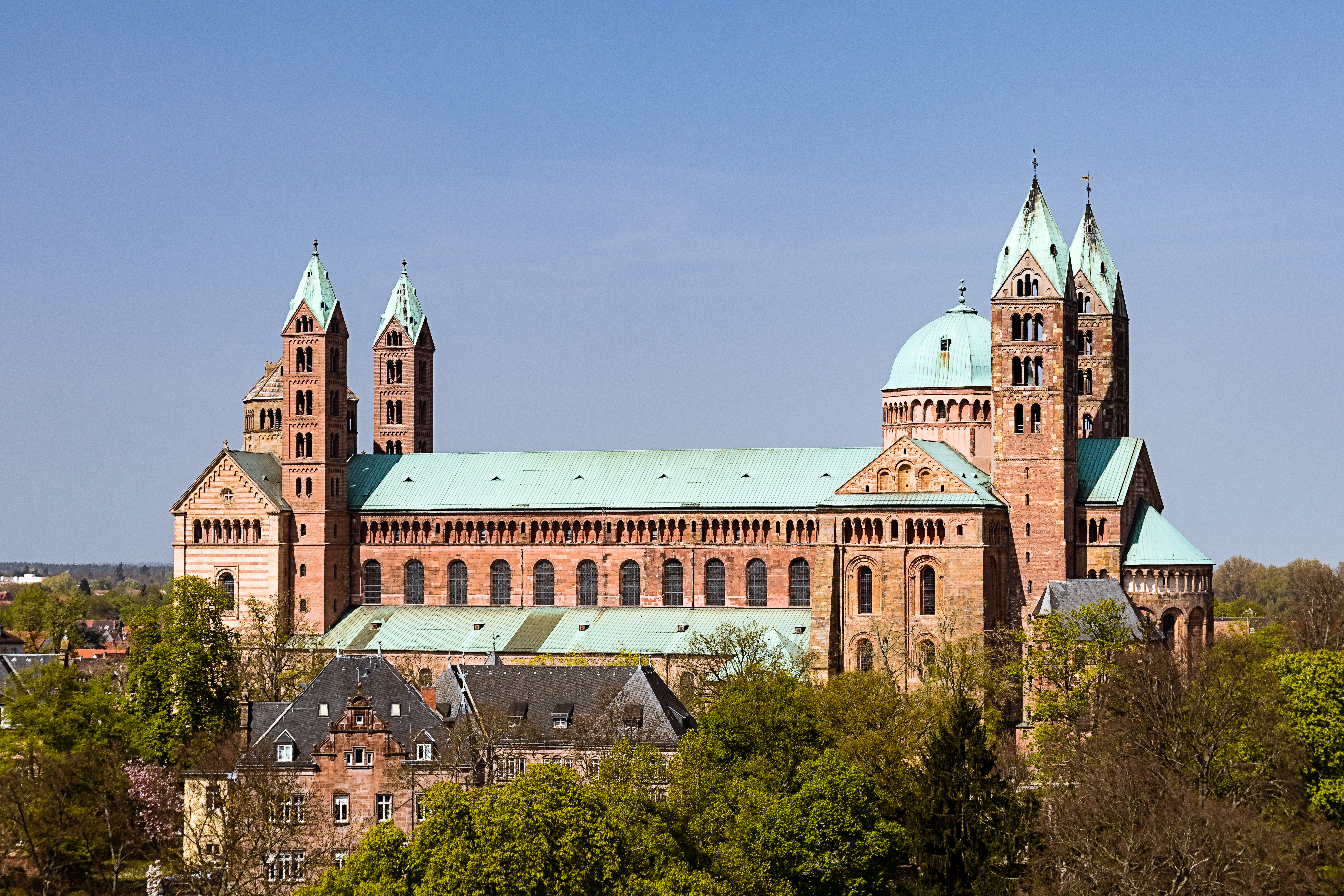 Speyer - Ansicht von Kaiserdom