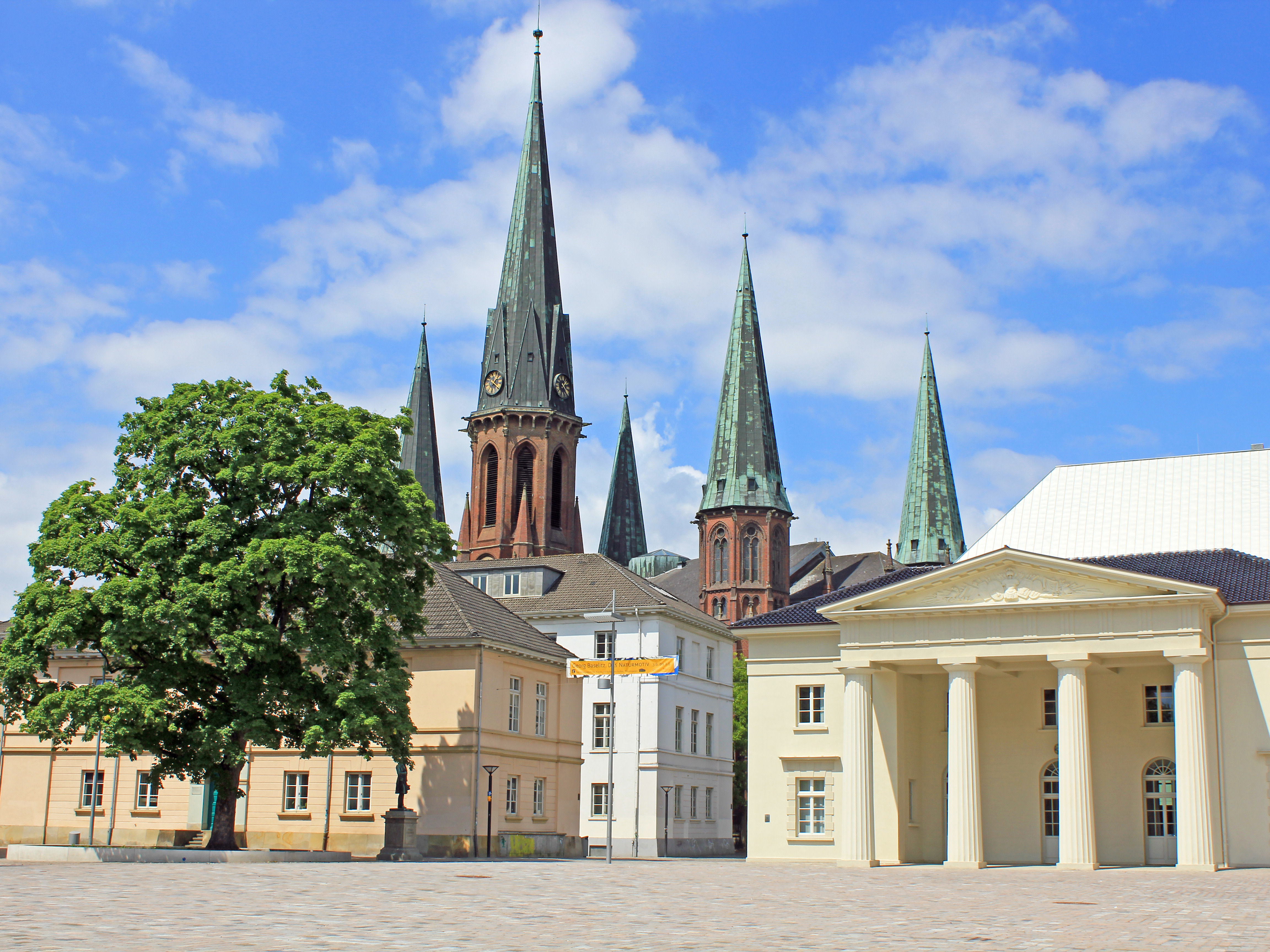 Ansicht der Innenstadt von Oldenburg