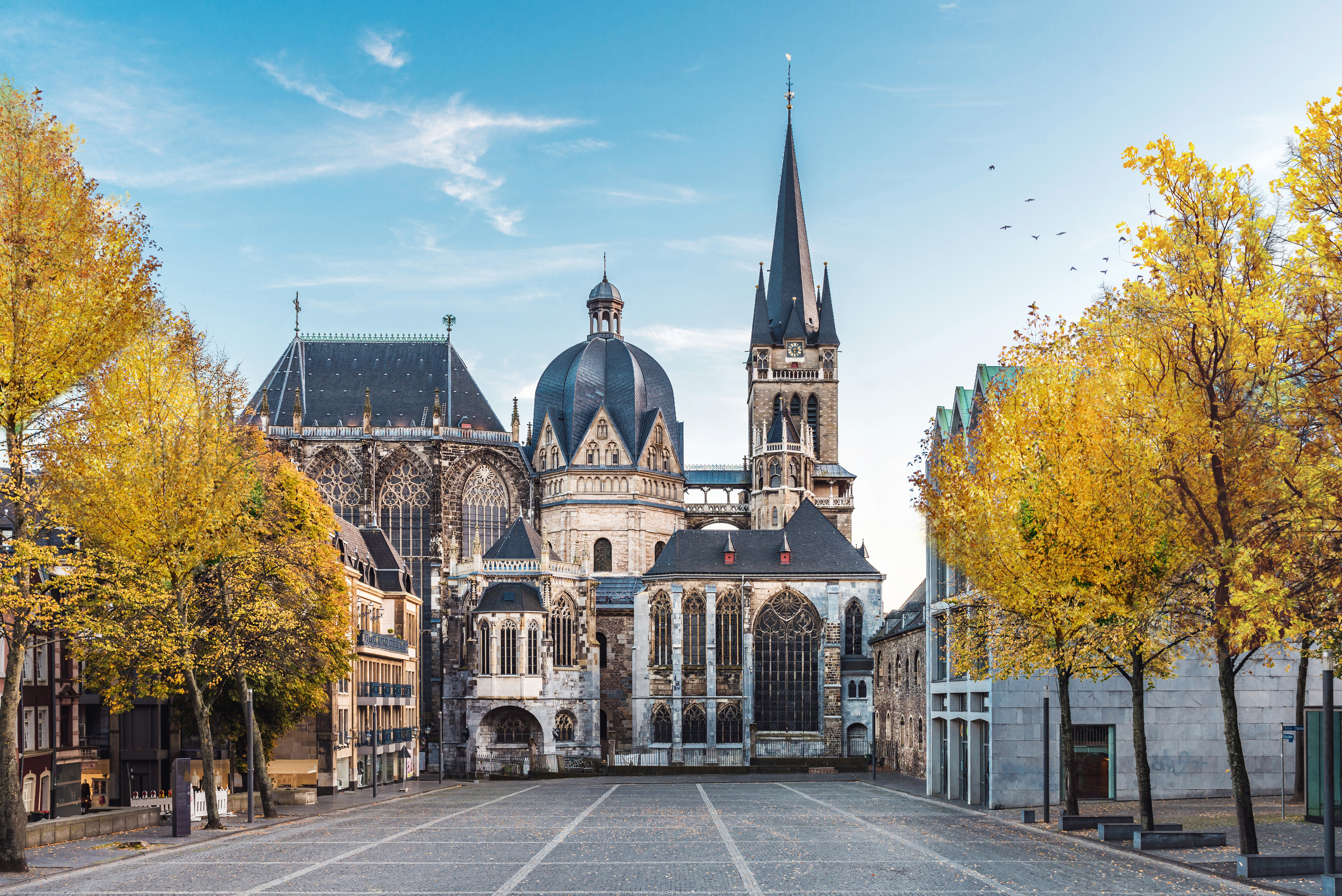 Aachen - Ansicht Aachener Dom