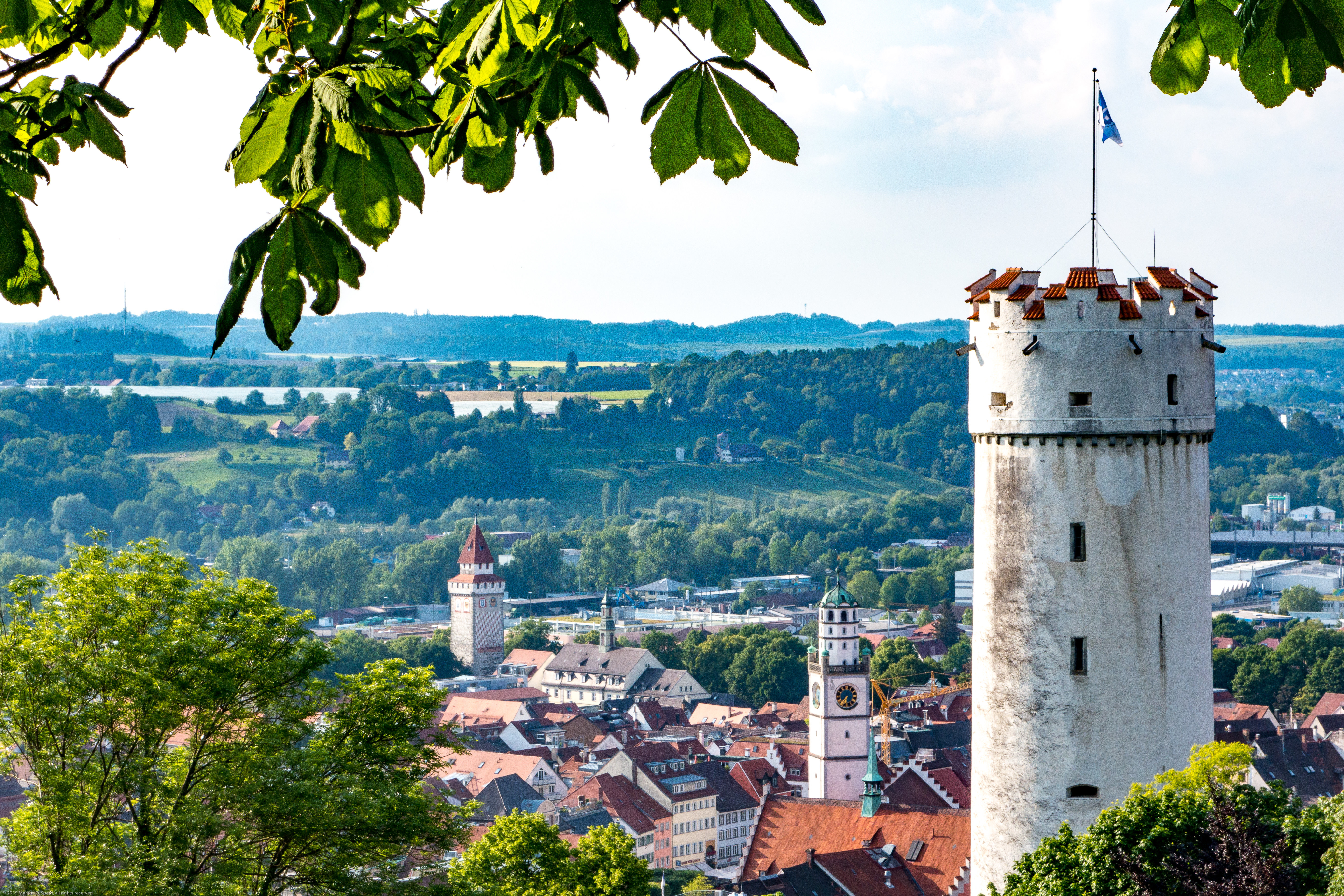 Ansicht der Stadt Ravensburg 