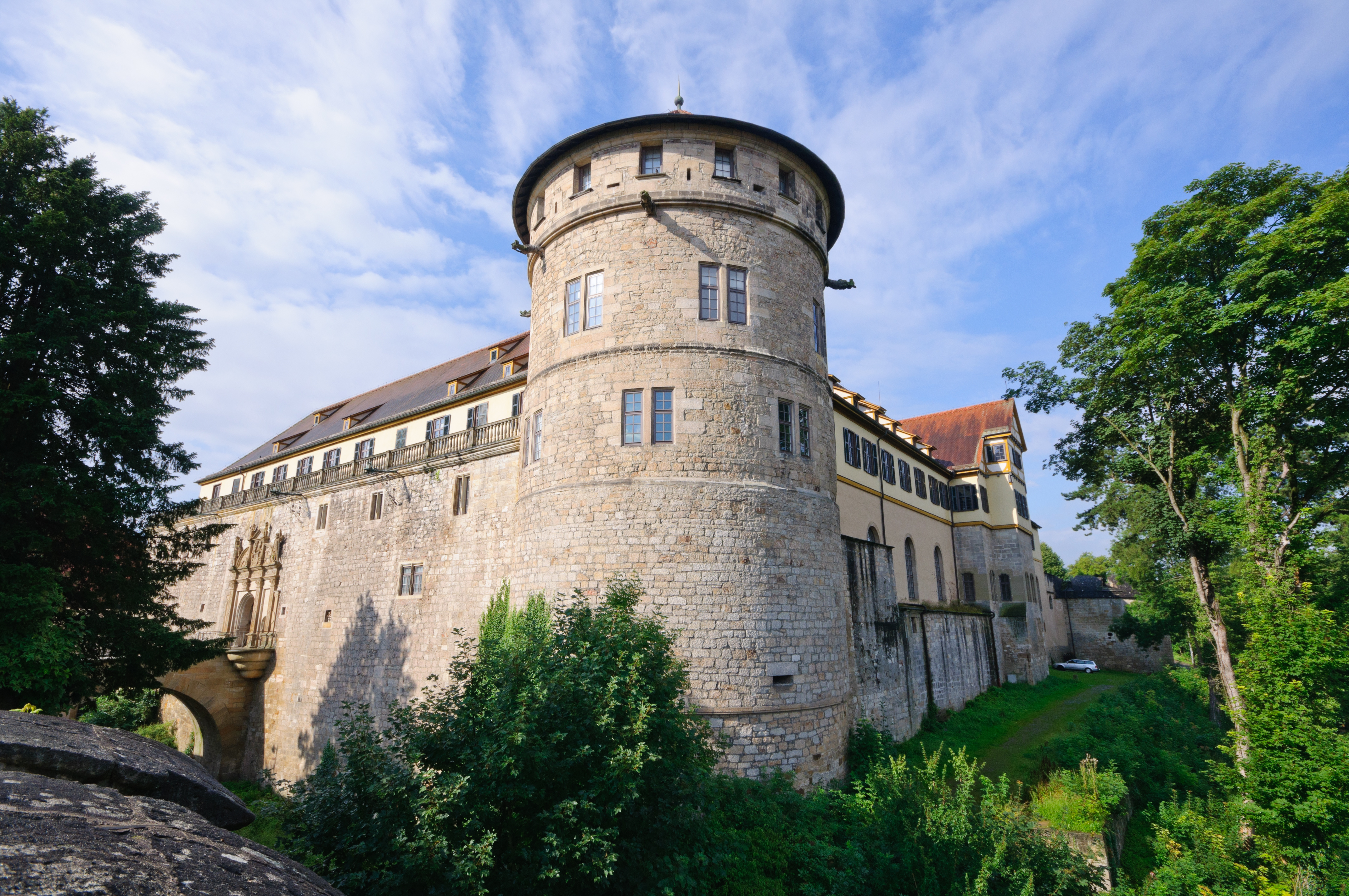 Tübingen - Ansicht Schloss Hohentübingen