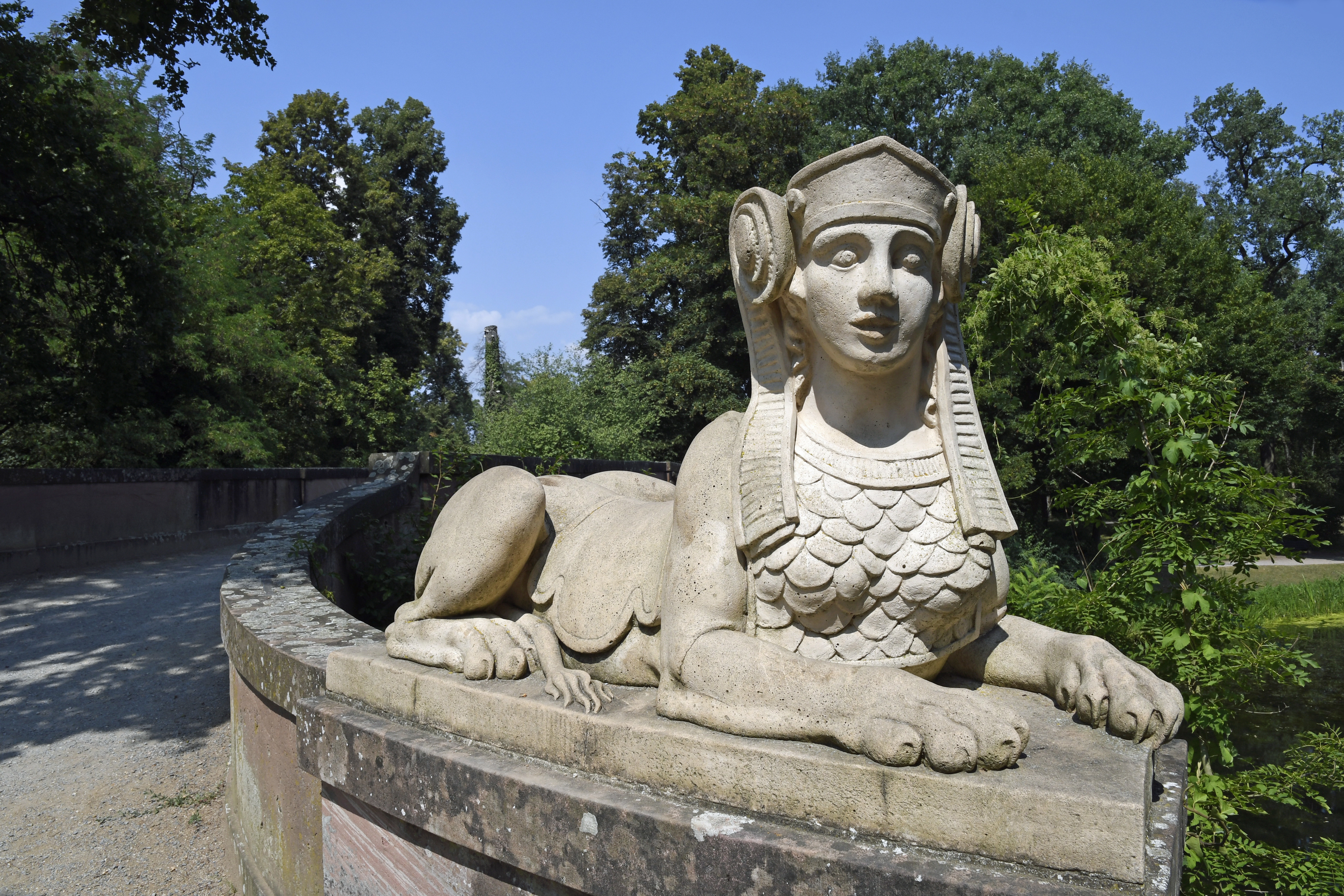 Aschaffenburg - Skulptur im Park Schönbusch