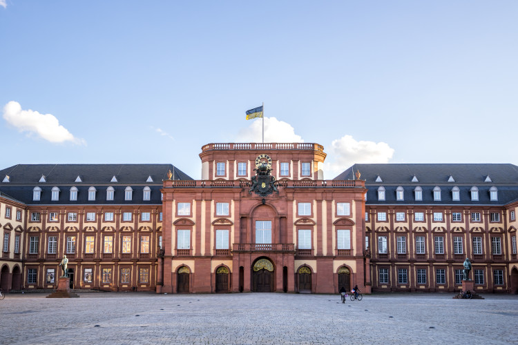 Mannheim - Ansicht Barockschloss