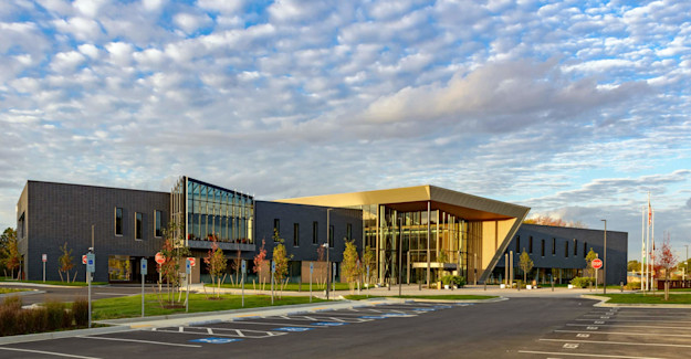 Featured Image for:Fairfield Area Library - Cupaclad Rainscreen Case Study