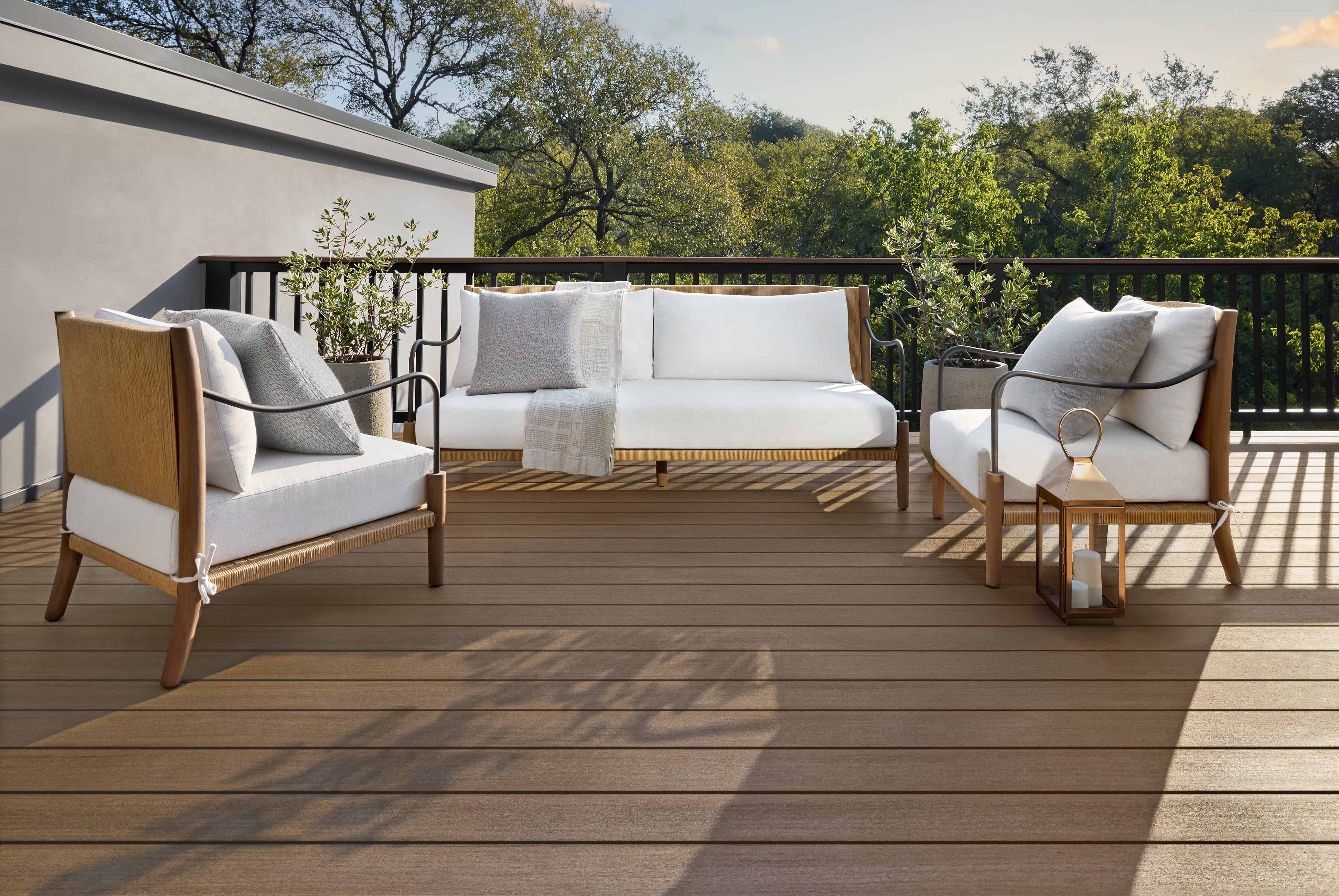 TimberTech® Decking - Colour: English Walnut