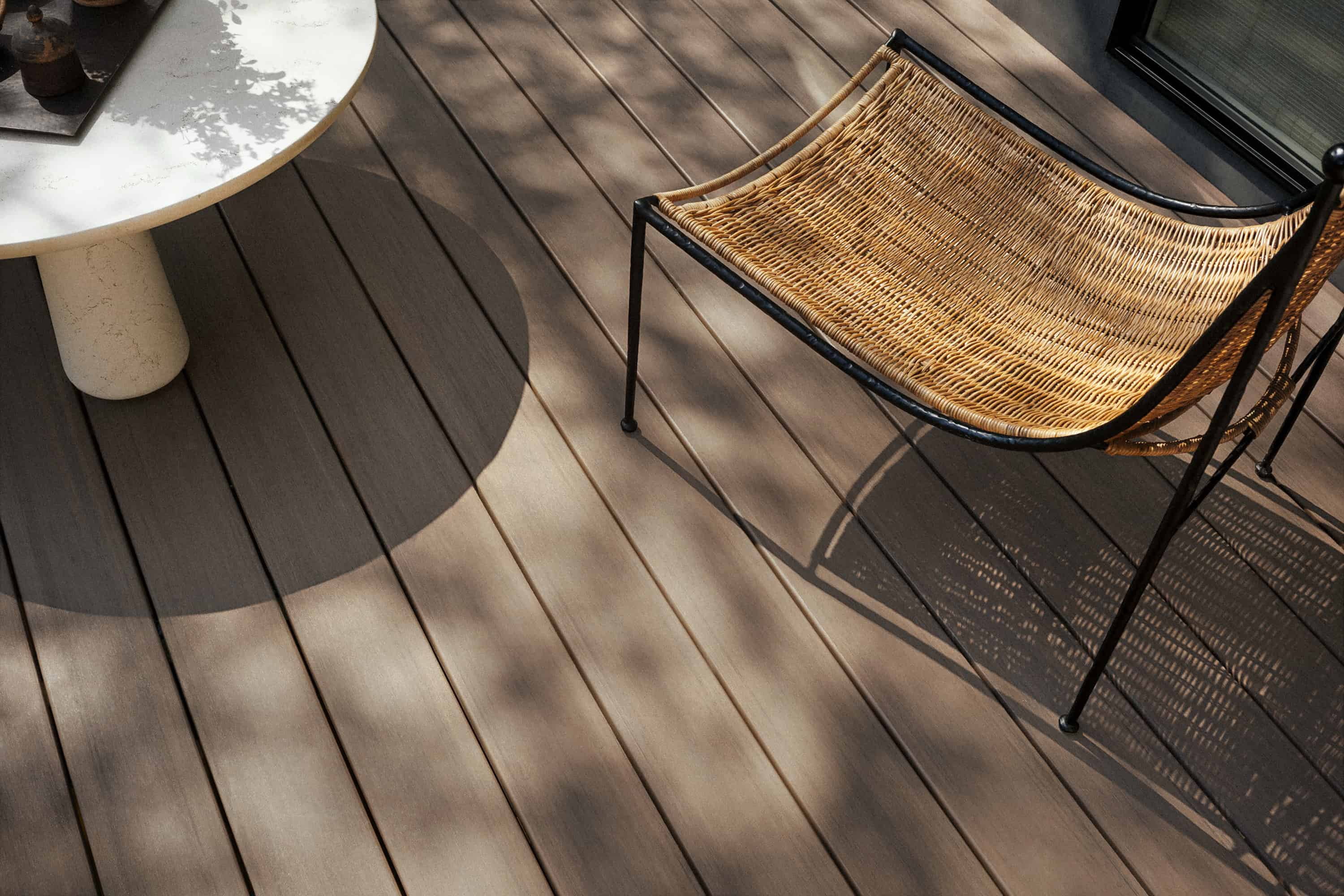 TimberTech® Decking - Colour: English Walnut