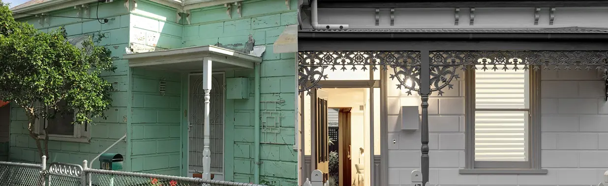 An unexpected modern renovation hidden behind a heritage façade