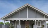 Hardie™ Flex Sheets can be used for classic gables.