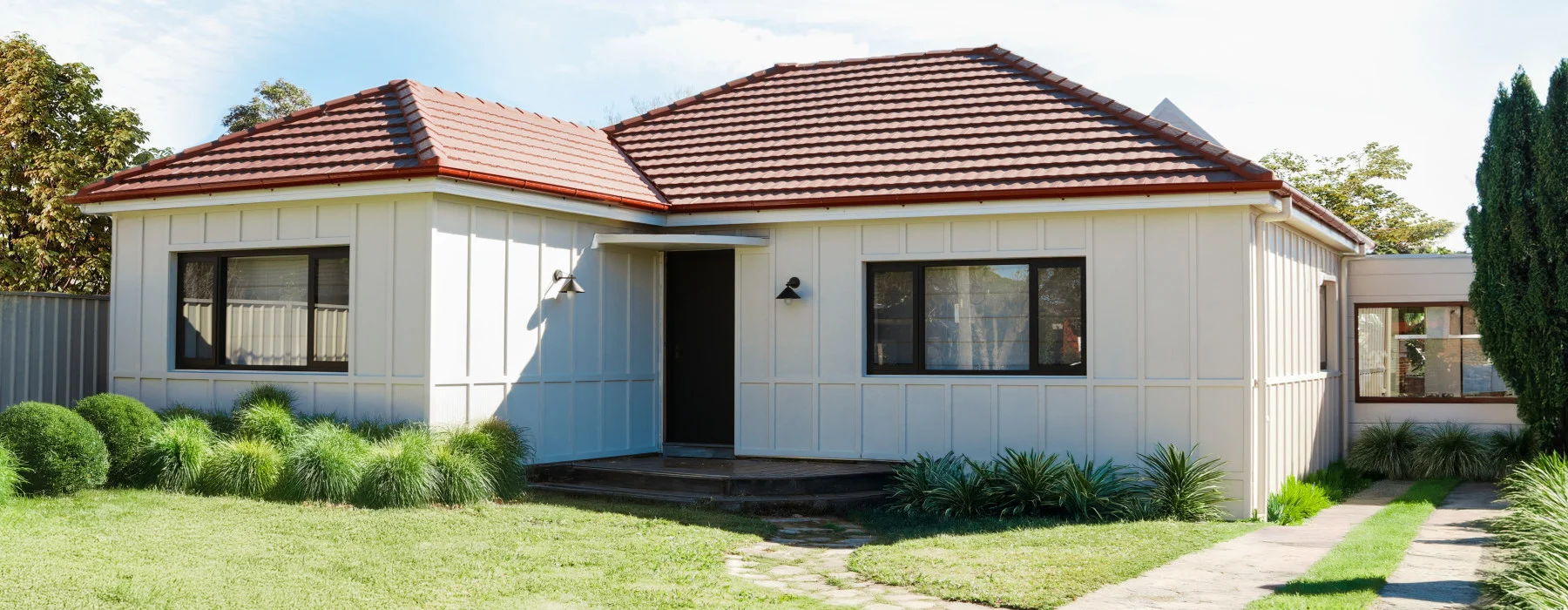 Steph and Gian’s Cladding over Brick Renovation in South Sydney