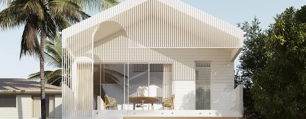 Modern Coastal Header