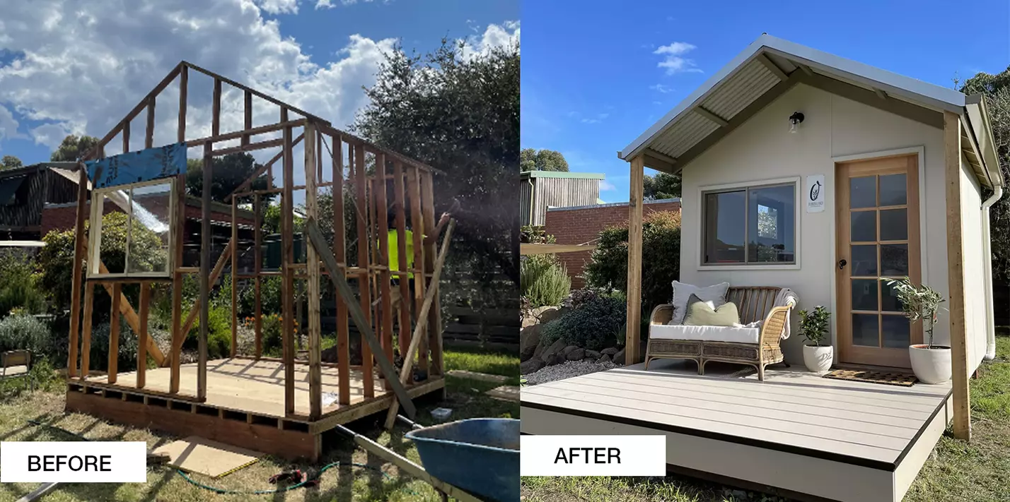 Before/After Backyard Design Studio