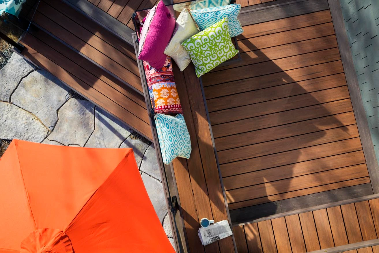 TimberTech<sup>®</sup> Decking - Colour: Mahogany