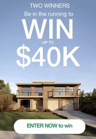 worth of prizes towards your modern exterior transformation with design and renovation experts Kyal and Kara 3