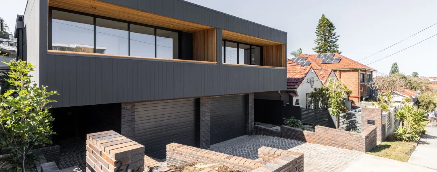 Box modern home with Axon™ cladding