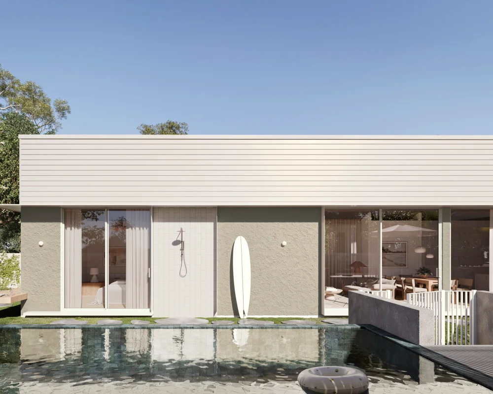 gravis-linea-weatherboard-axon-exterior-modern-coastal-render-jameshardie1-Image Gallery JH Website (1)