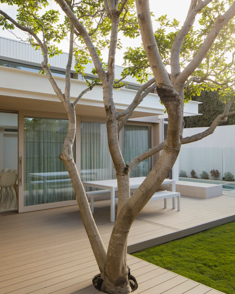 weatheredteak-vintagecollection-japandi-caulfieldsouth-boyddnb-lauravivianarchitecture-benjaminhosking-jameshardie-3-JH Image Ga