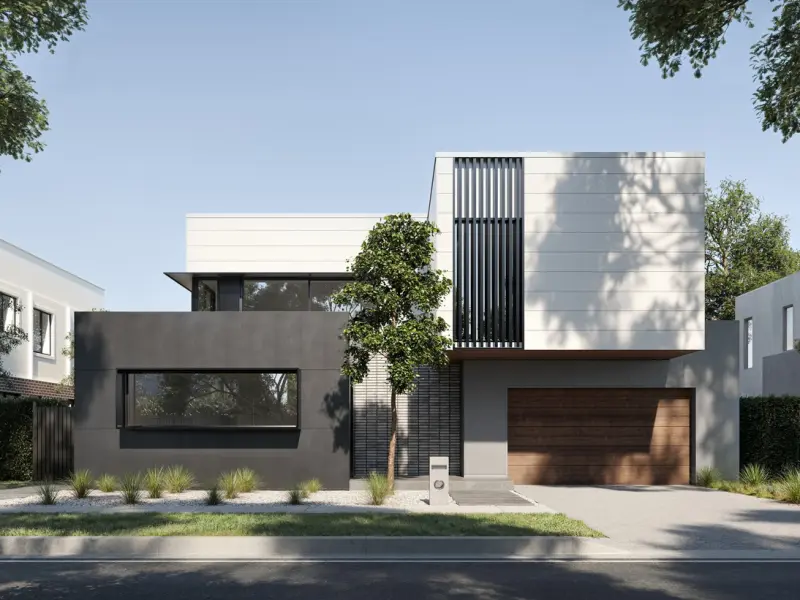 The importance of mixed cladding in Box Modern home design