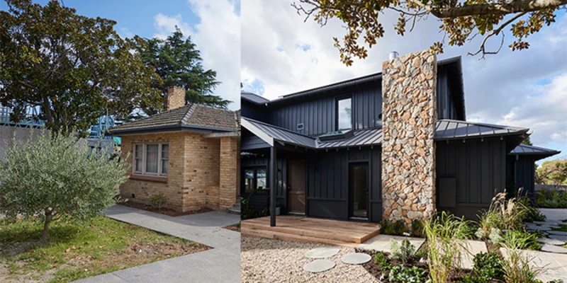 How modern cladding transforms dated brick homes 