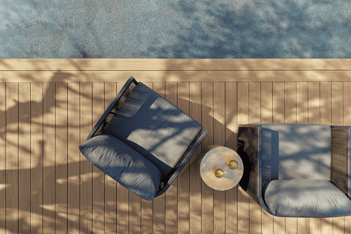 TimberTech® Decking - Colour: Weathered Teak