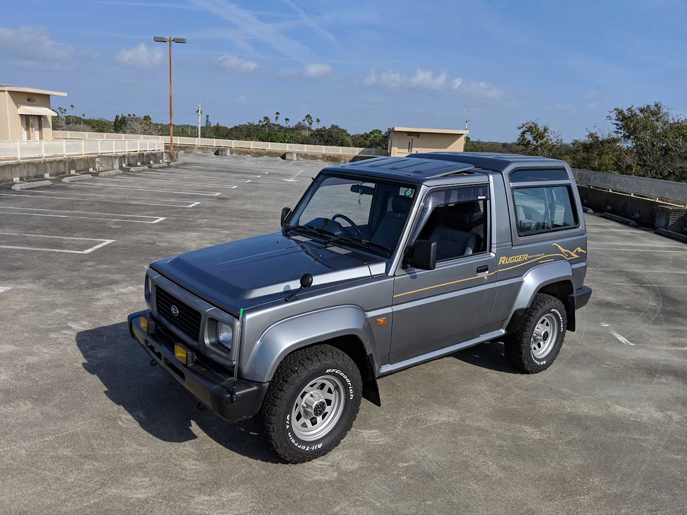 Стекло daihatsu rugger
