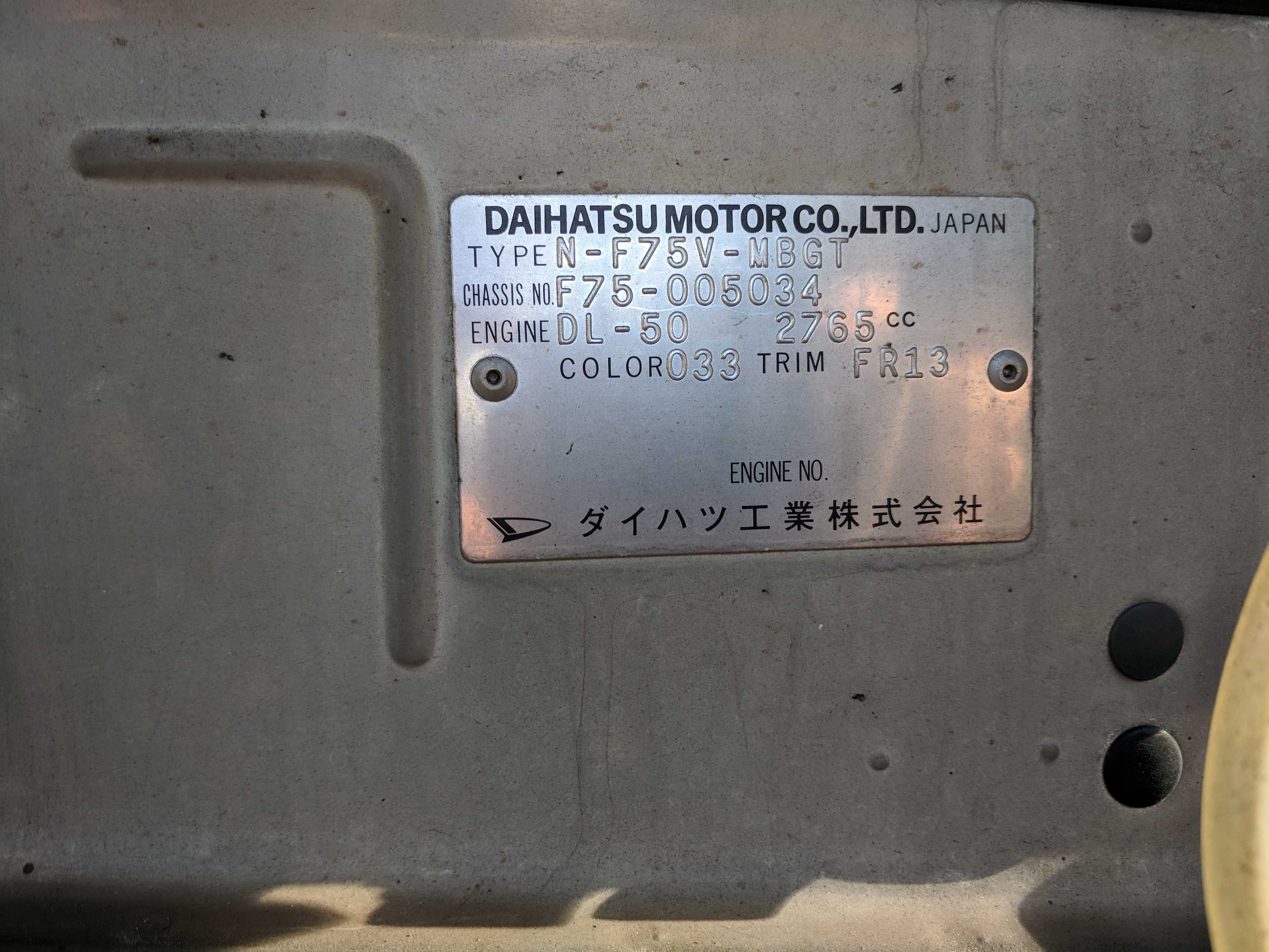 Запчасти daihatsu rugger