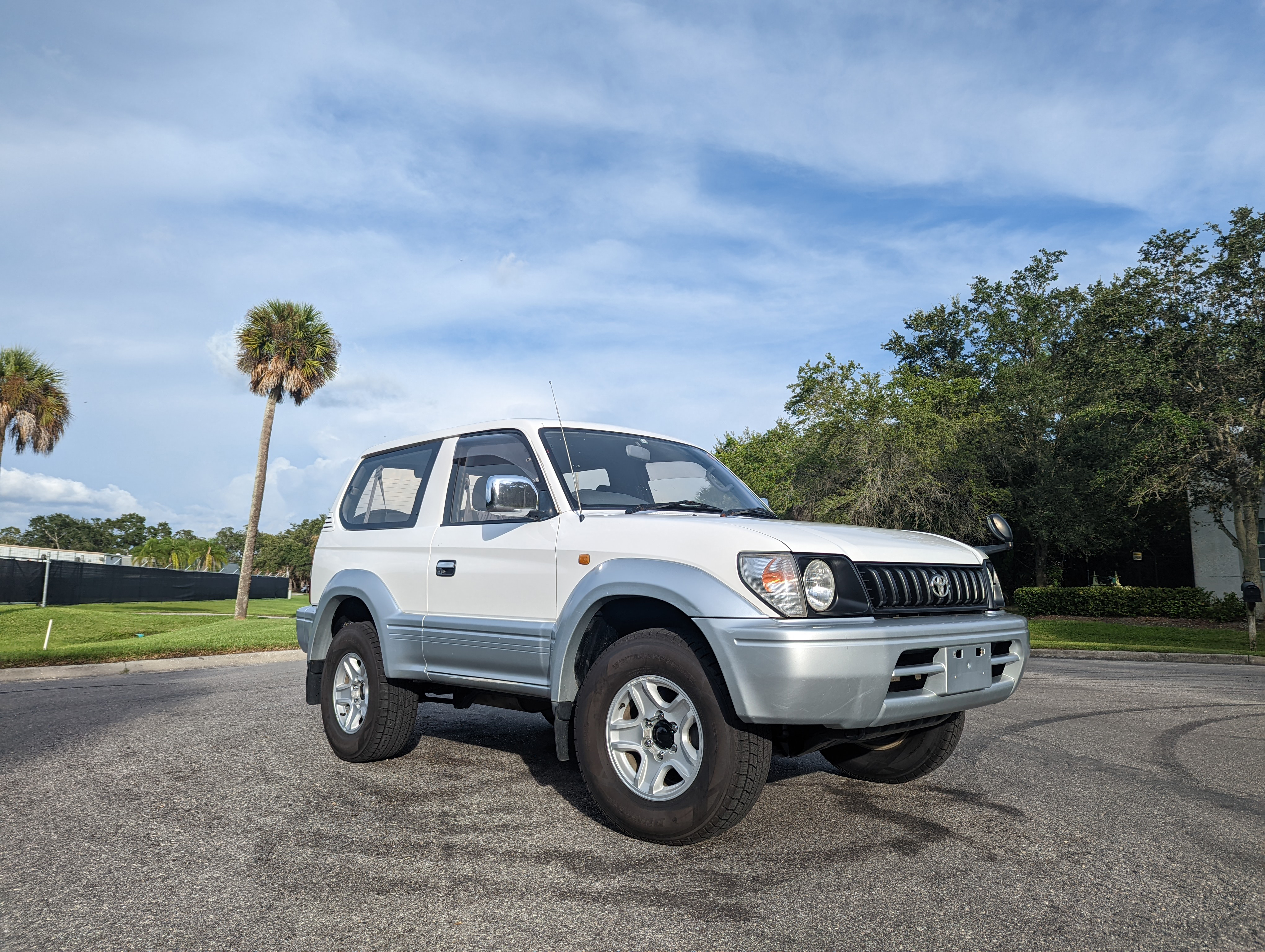 SOLD -  1996 Toyota Land Cruiser Prado KZJ90 Round Headlights