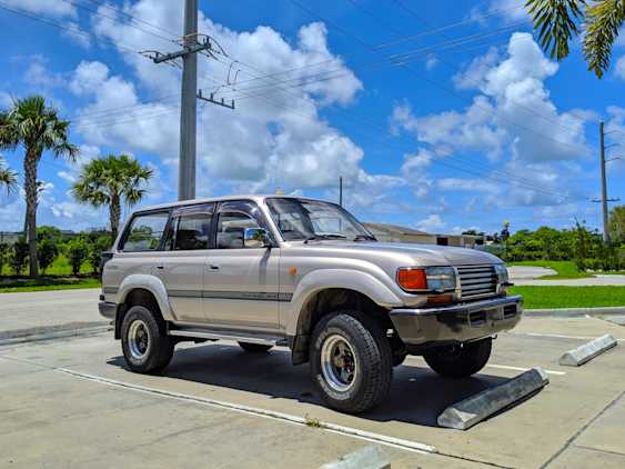 1992 Toyota Land Cruiser HDJ81 VX