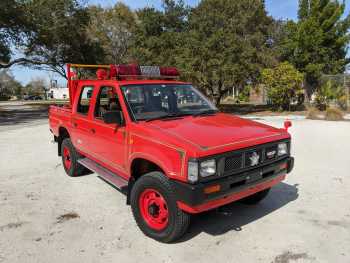 1992 Nissan Datsun Pickup QMD21-424254 Fire Truck