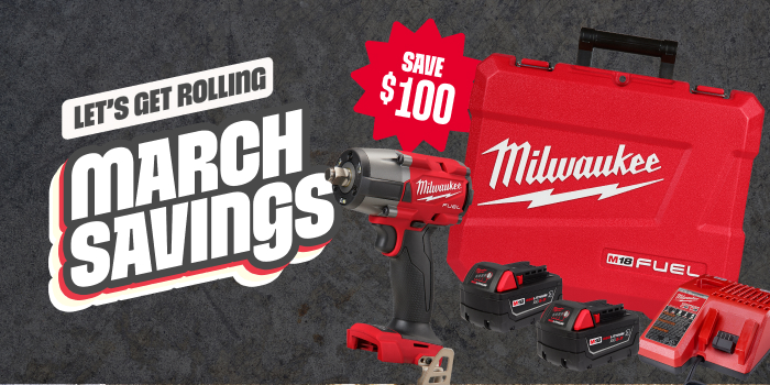 Hero Banner - March Retail Flyer