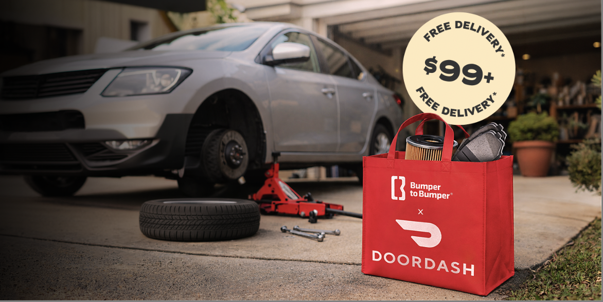DoorDash Delivery Landing Page Image
