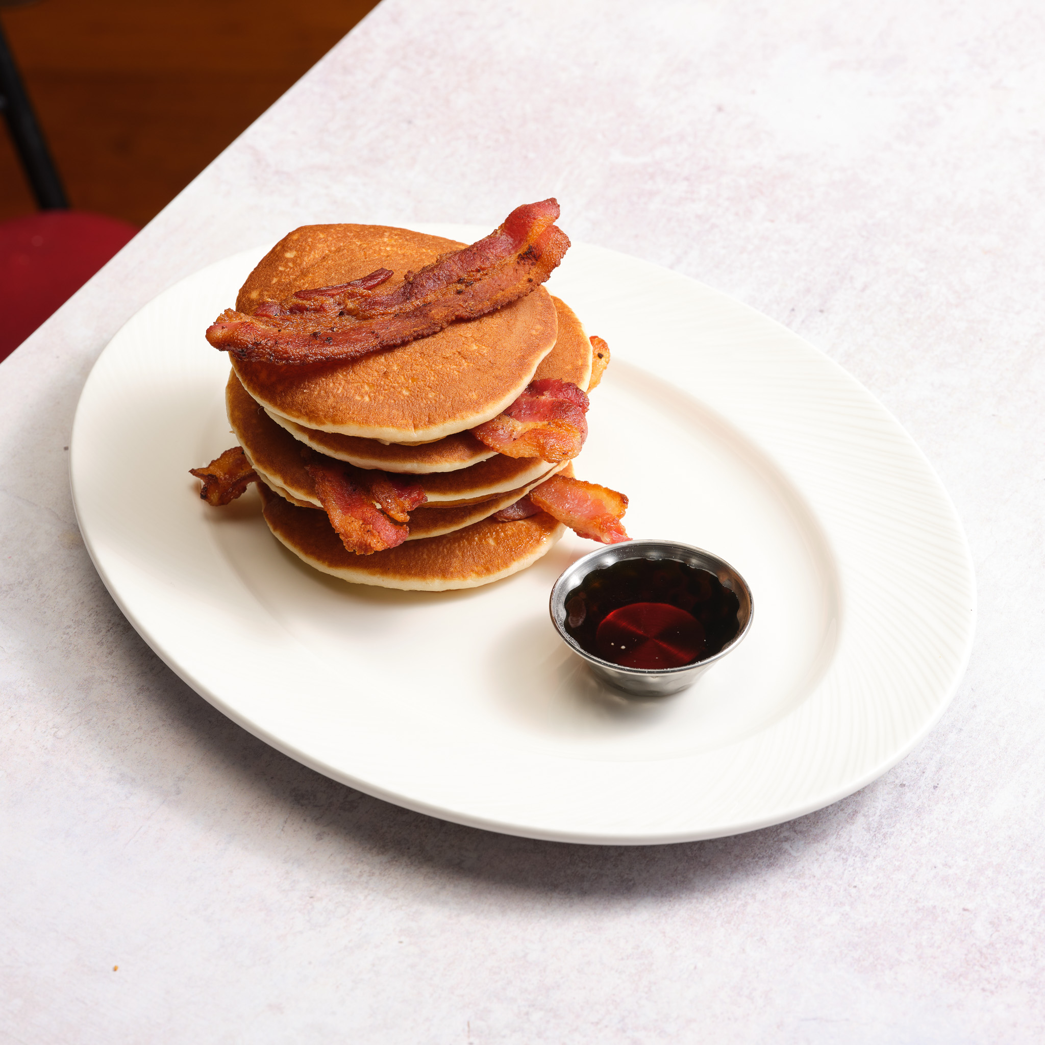 Bacon & Syrup Pancakes