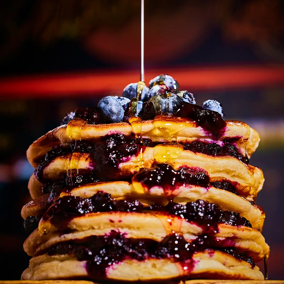 blueberry pancakes