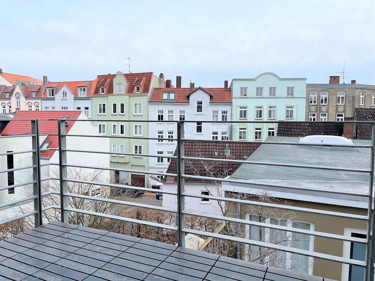 Balkon mit Ausblick