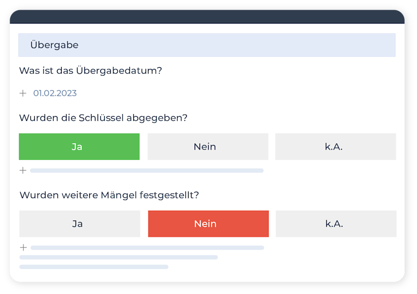 Sorgen Sie für eine reibungslose Bauprojekt Übergabe