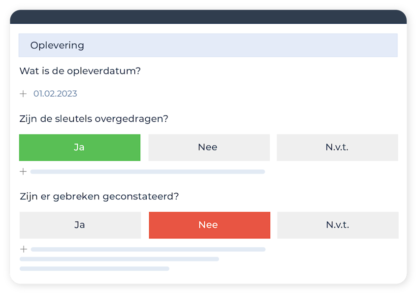 Wees zeker van een vlotte overdracht